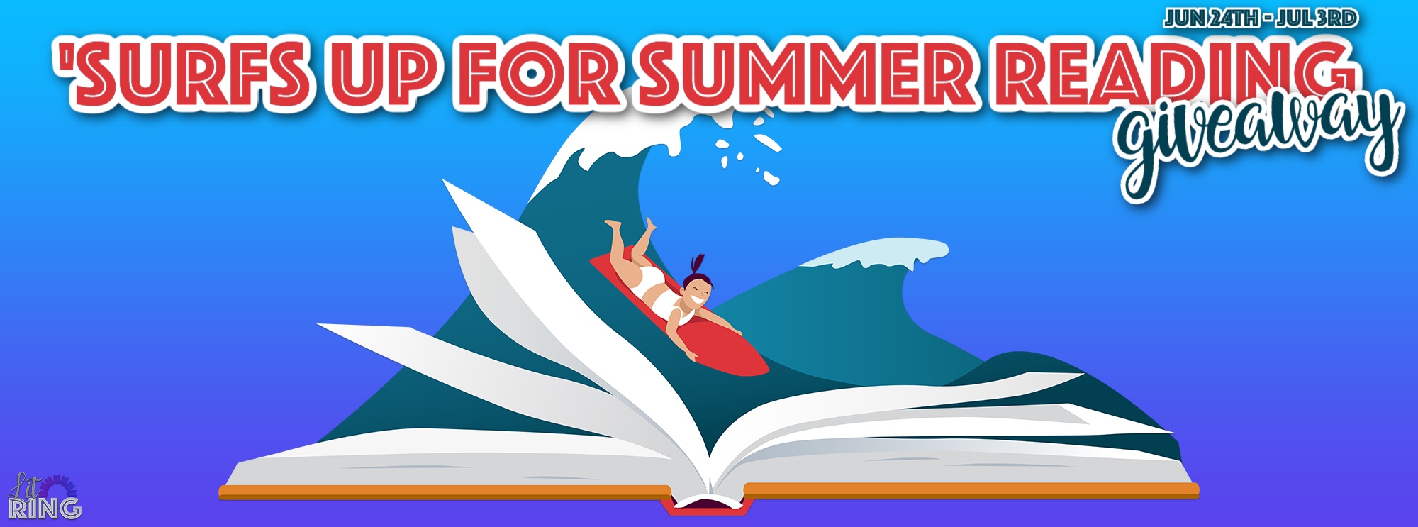 Join the Surfs Up for Summer Reading Promo from LitRing
